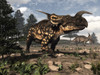 Two Einiosaurus dinosaurs walking in the desert Poster Print - Item # VARPSTEDV600337P