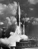 Missile taking off from a launch pad  Atlas Missile  Cape Canaveral  Florida  USA Poster Print - Item # VARSAL25546898