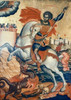 St. George Slaying the Dragon    Tzanes Poster Print - Item # VARSAL900108403