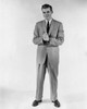 Studio portrait of businessman with hands clasped Poster Print - Item # VARSAL25548128