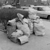 Trash pile on sidewalk Poster Print - Item # VARSAL255422071