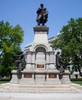 Governor Thomas A. Hendricks Monument at Indiana State Capitol Building Poster Print by Panoramic Images (12 x 15) - Item # PPI146770