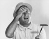 Close-up of a mid adult man holding a golf club Poster Print - Item # VARSAL2556809
