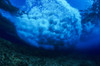 Hawaii, Underwater View Of Wave Breaking Over Shallow Coral Reef, Circular Shape. PosterPrint - Item # VARDPI1975347