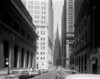 USA  New York State  New York City  Wall Street with Trinity church in background Poster Print - Item # VARSAL255419193