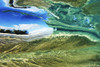 Hawaii, Oahu, Underwater View Of Wave. PosterPrint