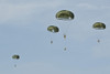 April 15, 2011 - U.S. Airmen with the 820th RED HORSE Squadron's airborne flight participate in jump training at Nellis Air Force Base, Nevada. They jumped from a U.S. Army CH-47 Chinook helicopter Poster Print - Item # VARPSTSTK106117M April 15, 2011 - U.S. Airmen with the 820th RED HORSE Squadron's airborne flight participate in jump training at Nellis Air Force Base, Nevada. They jumped from a U.S. Army CH-47 Chinook helicopter Poster Print - Item # VARPSTSTK106117M