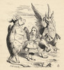 Alice With The Gryphon And The Mock Turtle Illustration By John Tenniel From The Book Alices's Adventures In Wonderland By Lewis Carroll Published 1891 PosterPrint - Item # VARDPI1856607
