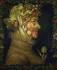 Summer  1573  Giuseppe Arcimboldi  Oil on Canvas  Musee du Louvre  Paris  France Poster Print - Item # VARSAL11582201