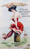At the Sea  Nostalgia Cards Poster Print