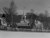 Winter scene with church in background Poster Print - Item # VARSAL255423975