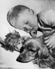 Close-up of a boy sleeping with his dog Poster Print - Item # VARSAL2553231