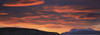 Red Lenticular Clouds Over Teslin Lake And Dawson Peaks At Sunrise, Teslin, Yukon PosterPrint - Item # VARDPI2049247