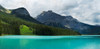 Lake with mountain range in the background, Emerald Lake, Yoho National Park, Golden, British Columbia, Canada Poster Print - Item # VARPPI171067