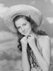 Portrait of young woman wearing sombrero Poster Print - Item # VARSAL255422973