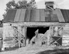 Farmer loading hay into a barn  Cooperstown  New York State  USA Poster Print - Item # VARSAL25530566