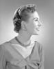 Young woman looking away  smiling Poster Print - Item # VARSAL25511479