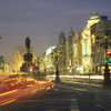 Christmas Traffic On O'connell Street, Dublin City, County Dublin, Ireland PosterPrint - Item # VARDPI1854102