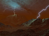 Artist's concept of lightning in Venus' clouds Poster Print - Item # VARPSTWMY100123S