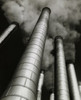 Low angle view of smoke stacks Poster Print - Item # VARSAL2553562