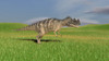 Ceratosaurus hunting in prehistoric grasslands Poster Print - Item # VARPSTKVA600028P