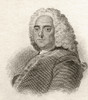 George Frideric Handel, 1685 To 1759. German-British Baroque Composer. From Crabb's Historical Dictionary Published 1825. PosterPrint - Item # VARDPI1905951