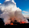 Volcano Eruption at the Holuhraun Fissure  Bardarbunga Volcano  Iceland. Poster Print by Panoramic Images (13 x 12) - Item # PPI158827