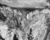High angle view of a waterfall  Lower Yellowstone Falls  Yellowstone River  Yellowstone National Park  Wyoming  USA Poster Print - Item # VARSAL25514578