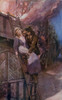 Man Rescuing Woman From Fire In The 17Th Century. PosterPrint - Item # VARDPI1872759
