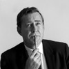 Portrait of thoughtful man  studio shot Poster Print - Item # VARSAL255416240