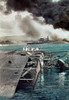 Capsized USS Oglala Pearl Harbor  Hawaii  USA December 7  1941 Poster Print - Item # VARSAL990118079