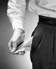 Mid section view of a man showing his empty pocket Poster Print - Item # VARSAL25534010