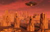 Members of the planets advanced civilization leaving Mars for a new home world Poster Print - Item # VARPSTMAS100815S