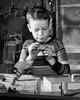 Boy repairing a model airplane Poster Print - Item # VARSAL2553283C