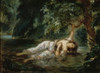 Death of Ophelia   1844   Eugene Delacroix  Musee du Louvre  Paris  Poster Print - Item # VARSAL11581009