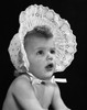 Close-up of a baby girl wearing a bonnet Poster Print - Item # VARSAL2559476A