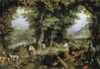 Land of Paradise  Jan Bruegel the Elder  Musee du Louvre  Paris  France  Poster Print - Item # VARSAL11582466