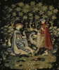 Offering of the Heart   Tapestry  Musee de Cluny  Paris  France Poster Print - Item # VARSAL11582562