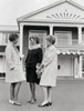 Three young women talking to each other Poster Print - Item # VARSAL2553495