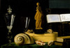 Still Life With Statuette and Shells by Sebastian Stosskopf  1597-1657  France  Paris  Musee du Louvre Poster Print - Item # VARSAL11582576
