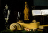 Still Life With Statuette and Shells by Sebastian Stosskopf  1597-1657  France  Paris  Musee du Louvre Poster Print - Item # VARSAL11582576