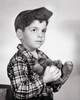 Close-up of a boy holding a baseball and a baseball glove Poster Print - Item # VARSAL25512925
