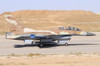 An Israeli Air Force F-16B Netz taxiing at Nevatim Airbase, Israel Poster Print - Item # VARPSTRCN100347M