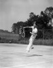 1930s Man Playing Tennis Jumping Mid Air Action Poster Print By Vintage Collection (22 X 28) - Item # PPI179591LARGE