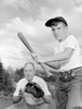 Father and son playing baseball Poster Print - Item # VARSAL255424468
