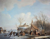 Winter Scene Jacobus van der Stok Poster Print - Item # VARSAL495137371