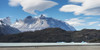 Cuernos del Paine from Lake Pehoe, Torres del Paine National Park; Torres del Paine, Magallanes and Antartica Chilena Region, Chile PosterPrint - Item # VARDPI10089624