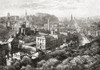 View of Edinburgh, Scotland from the Calton Hill in the 19th century. From Cities of the World, published c.1893. PosterPrint - Item # VARDPI2430396