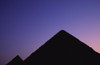 Pyramids In Silhouette,Giza,Egypt PosterPrint - Item # VARDPI1904234