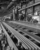 Magnesium beam on the conveyor belt in a factory Poster Print - Item # VARSAL25538304